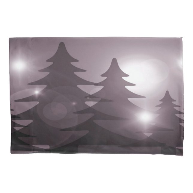 Christmas Party Pink Trees Holiday Winter Elegant (Frente)