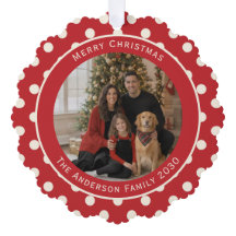 Christmas Red Polka Dots Photos