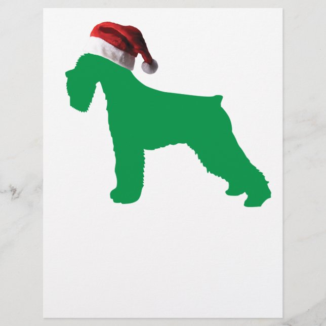 Christmas Schnauzer (Frente)