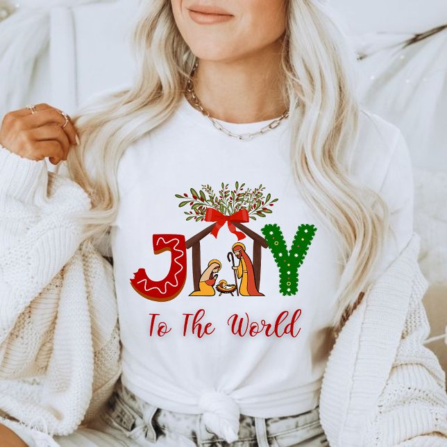 christmas t-shirt joy to the world (Criador carregado)