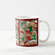 Christmast carrega a caneca