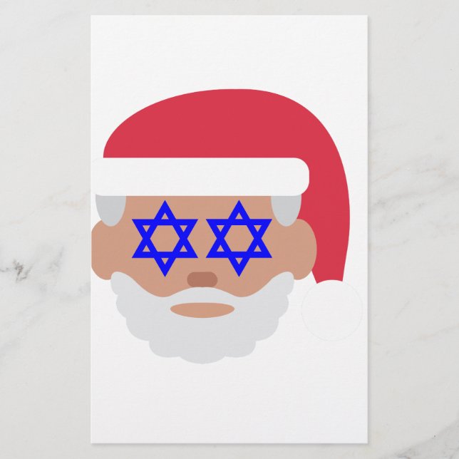 christmukkah santa claus emoji (Frente)