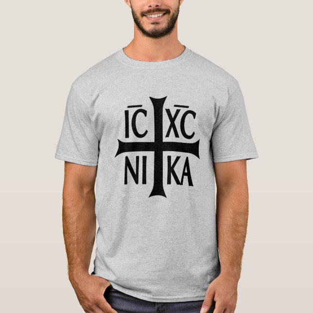 Christograma ICHC NIKA T-Shirt (Frente)