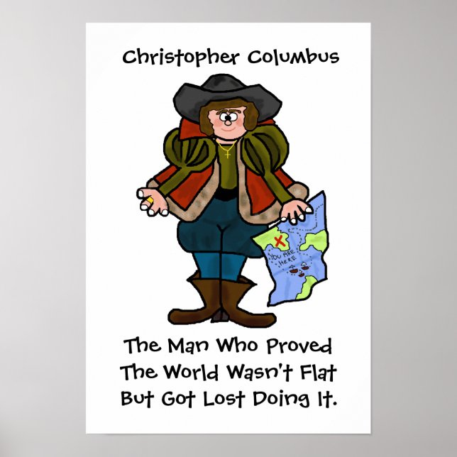 Christopher Columbus Poster (Frente)