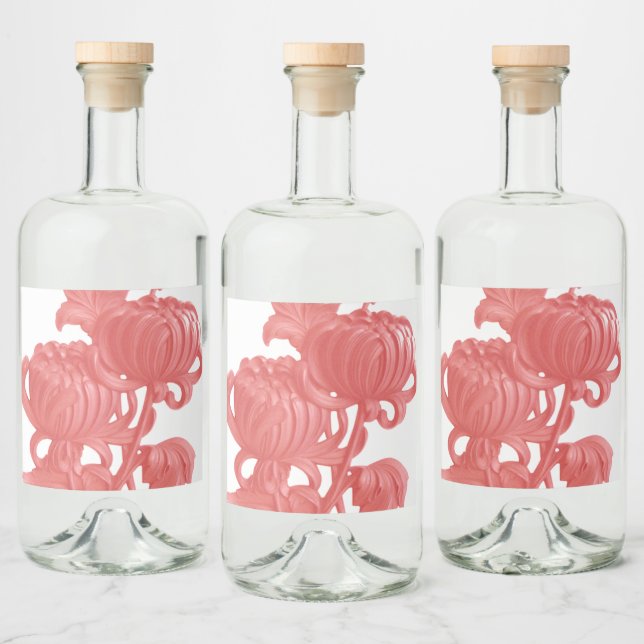 Chrysanthemum Rosa (Garrafas)