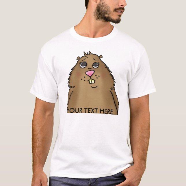 Chubby Hamster T-Shirt (Frente)