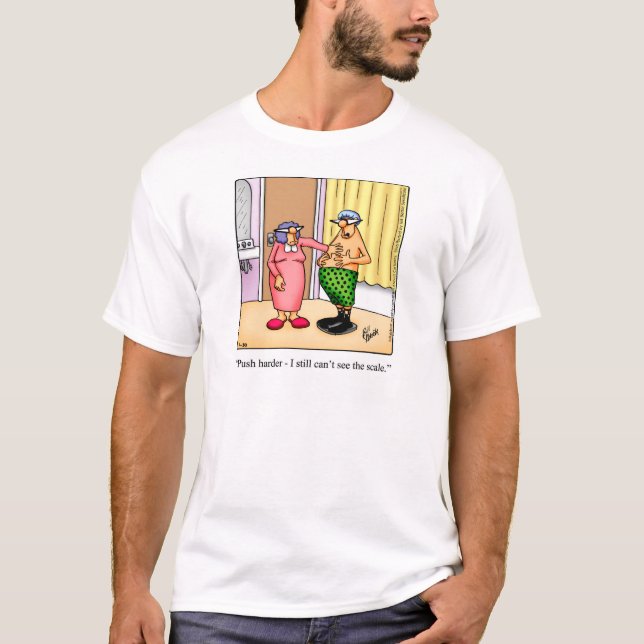 Chubby Hubby Humor Camiseta (Frente)