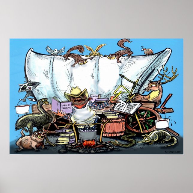 Chuckwagon Poster (Frente)