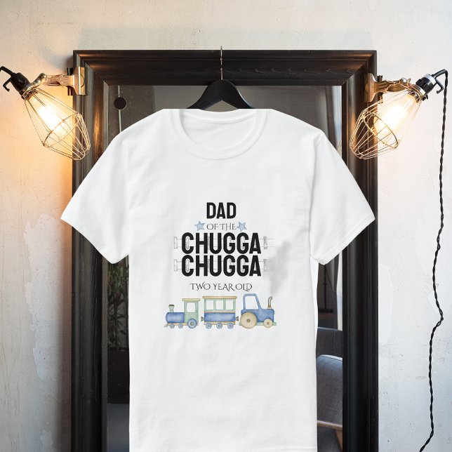 Chugga Chugga Dois | Camiseta de aniversário | Mac (Criador carregado)