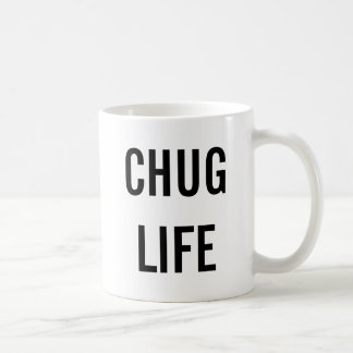 #chuglife personalizado vida da caneca do Chug