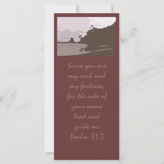 Chumbo e Guia-me - Salmo 31:3 (Frente)