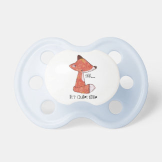 Chupeta 0-6 meses de Pacifier com imagem da raposa