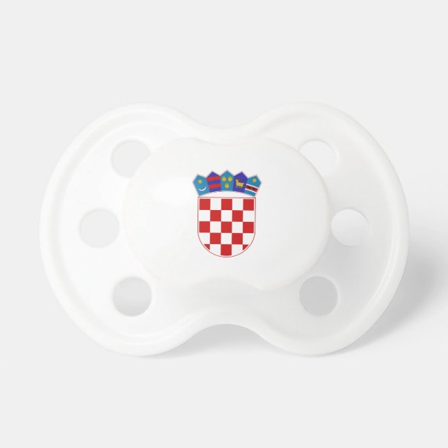 Chupeta Brasão de Croatia (Frente)