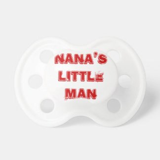 Chupeta Pacifiers pequenos do bebê do homem de Nana