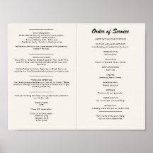 Church Bulletin Poster