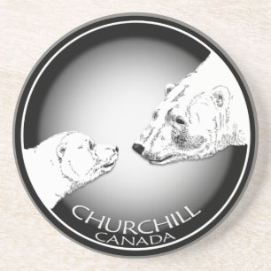 Churchill Canada Souvenir Porta copos Churchill Gi