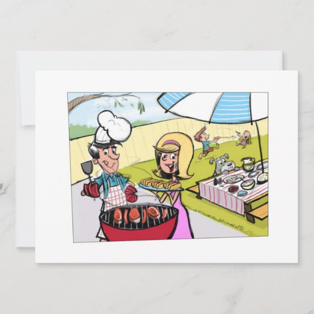 **CHURRASCO** CONVITE (Frente)