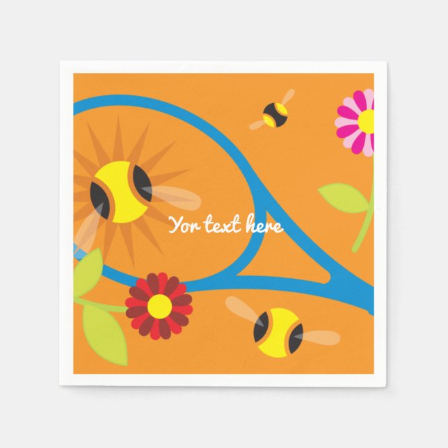 CHURRASCO do tema tênis ou guardanapos de aniversá (Frente)