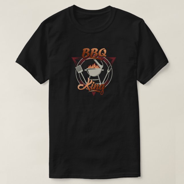 CHURRASCO King T-Shirt (Frente do Design)