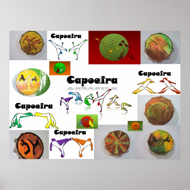 chutes de capoeira de poster (Frente)