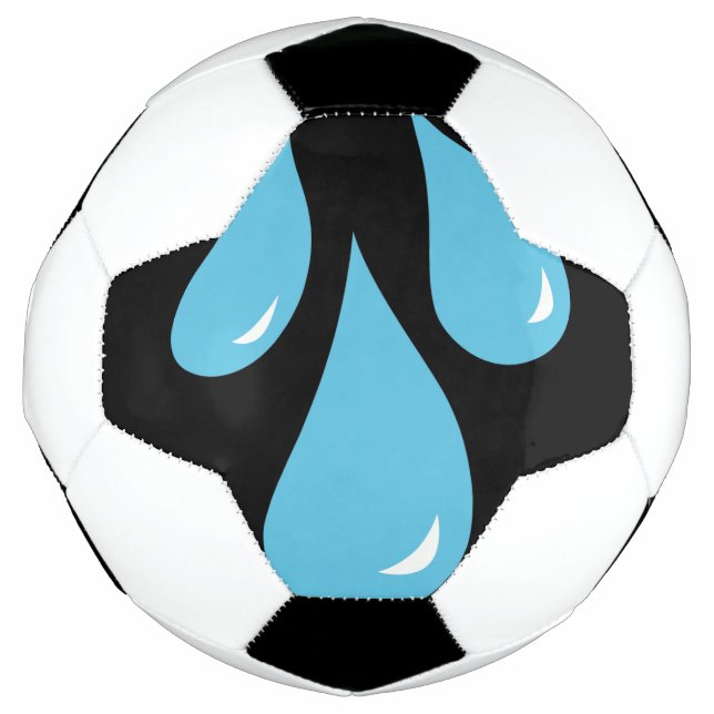 Chuva Cai Bola de Futebol (Frente)