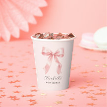 Chuva de Amor Rosa em Aquarela para Chá de Bebê
