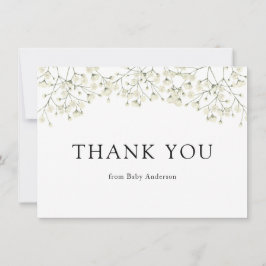 Chuva de Bebê Agradecimento