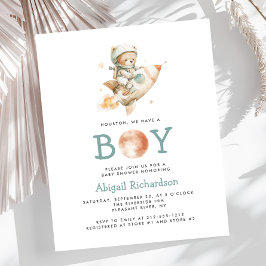 Chuva de Bebê do Astronauta Urso Teddy de Criança