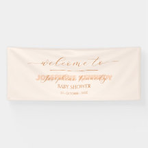 Chuva de Bebê Elegante Minimalista Neutra