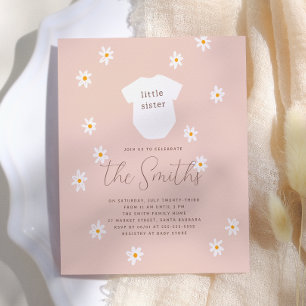 Chuva de Bebê Flor de Margarida Boho Irmãzinha