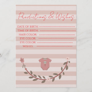 Chuva de Bebê Menina Rosa Poeira Listras Rosadas