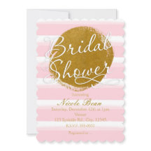 CHUVA DE BENÇÃOS Convite de Água-marinha em Folha 