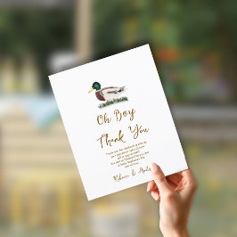 Chuva de Bênçãos para o Pequeno Pato Mallard Obrig