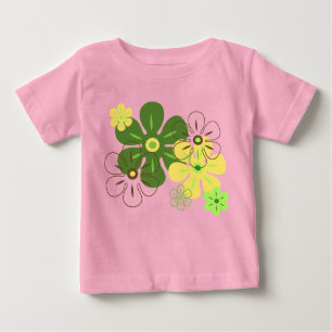 Chuva de Flor e T-Shirts Crianças