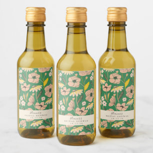 Chuva de Noiva Boho Floral Verde Antigo Personaliz