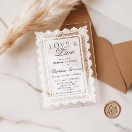 Chuva de Noiva de Renda Vintage Amor e Renda Branc