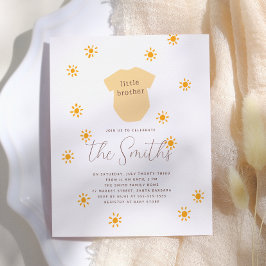 Chuva de Sol Orçamento Irmão Mais Novo Boho Chá de