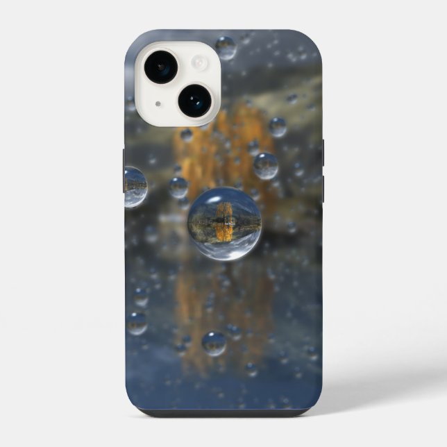 Chuva na capas de iphone Glen (Verso)