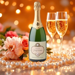Chuveiro de Noiva Pérolas e Prosecco Chic Vintage