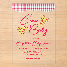 Ciao Baby Chá de Bebê Italiano