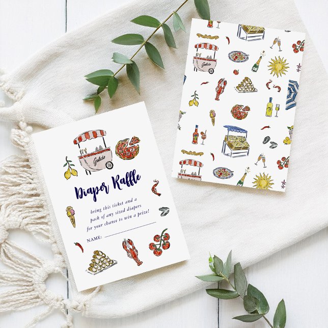 Ciao Bambino | Cartão de Raffle para Fralda de Ver (Criador carregado)