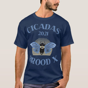 Cicada Tee Cicada Insetos Camisa Brood X Cicadas