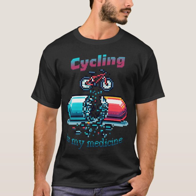 Ciclismo É Minha Camisa De Medicina (Frente)