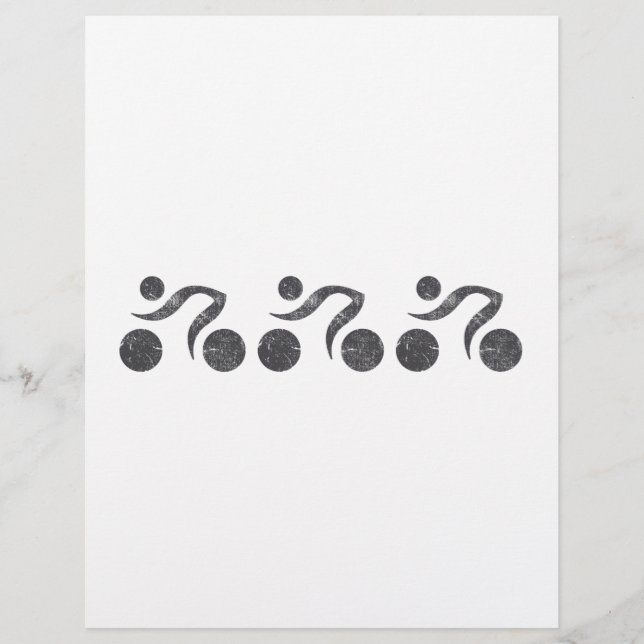 Ciclistas em Cinzas (Frente)