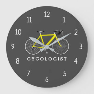 Ciclo Amarelo de Cycologist - Relógio Grande
