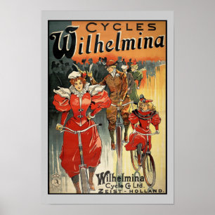 Ciclo de Wilhelmina & poster Co. Ltd.