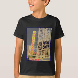 Ciclone Rollercoaster - Sinal de T-shirt do Kid