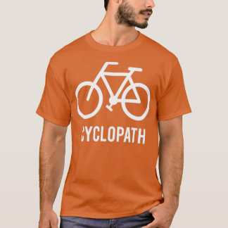 Ciclopath, preto de bicicleta, camisa preta de cic