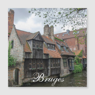 Cidade antiga de Bruges na Bélgica Magnet