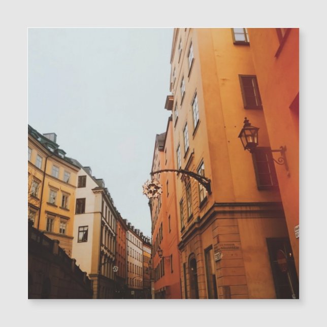 Cidade Antiga de Estocolmo (Frente)
